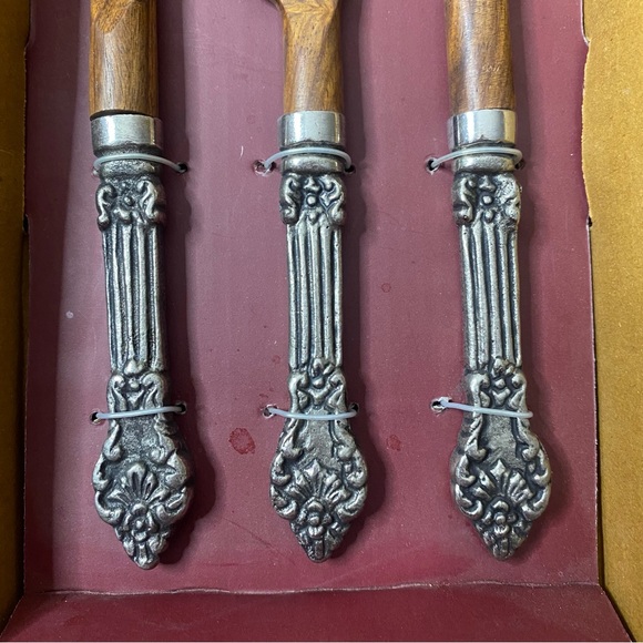 The Global Market 3 Piece Wooden Cheese Board Set - Picture 6 of 7